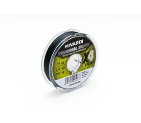Mivardi Šňůrka Terminal X4 Braid Green 15m 0,16mm