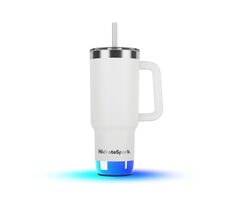 HidrateSpark PRO 2 Tumbler nerezová láhev 887 ml bílá