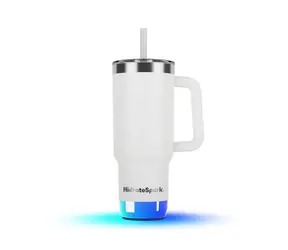 HidrateSpark PRO 2 Tumbler nerezová láhev 887 ml bílá