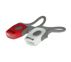 RETLUX RPL 90 Svítilna na kolo SET 2X / 5 lm / IP44