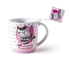 Lumpin Hrníček Kočka Angelika 300ml 