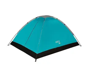 NILS Camp NC3021 modrý / Turistický stan / 2 osoby / 205 x 150 x 105 cm / vodní sloupec: 2000mm