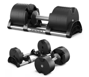 ZIPRO činky s nastavitelnou zátěží KULATÉ 36 kg