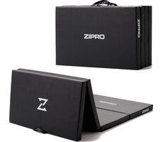 ZIPRO 4 dílná gymnastická matrace 195x80x5 cm černá