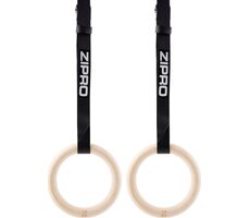 ZIPRO Wooden Ring Gymnastické kruhy 23cm 4.6m / max 200 kg 