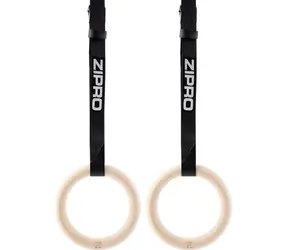 ZIPRO Wooden Ring Gymnastické kruhy 23cm 4.6m / max 200 kg 