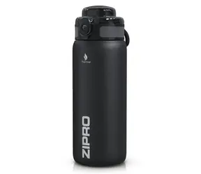 ZIPRO Termoláhev 700 ml z nerezové oceli černá