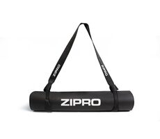 ZIPRO Podložka z přírodní pryže s popruhem na jógu 183x61x0.6 cm