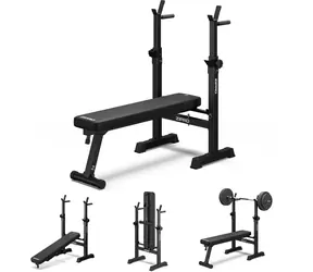 ZIPRO Core Straight Barbell Skládací lavice s činkou / nosnost uživatele 120 kg