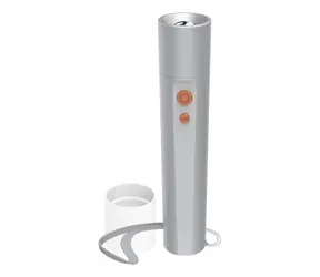 Hama FL250 LED svítilna na baterii / 250 lm / 65 m / 4 režimy+SOS / rozptylovač / poutko / hliníková 
