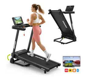 ZIPRO Luma Běžecký pás černá / max. rychlost 12 km/h / nosnost 120 kg
