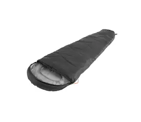 Easy Camp Starling Mummy 8°C černá / spací pytel / 210 x 75 x 50 cm / automatický zamykání 
