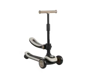 KikkaBoo Koloběžka 2v1 Treo Beige / od 12 měsíců / Nosnost: 20 kg