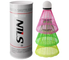 NILS NBL6103 Badmintonové míčky multicolor 3 ks