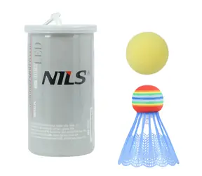 NILS NBL6092 Badmintonový a pěnový míček 