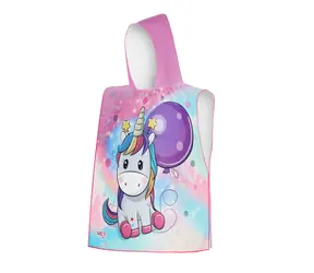 NILS aqua NAR20 Ručník - pončo z mikrovlákna Unicorn