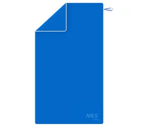NILS aqua NAR12 Ručník z mikrovlákna modrý/světle modrý