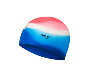 NILS Aqua NQC Multicolor M03 Silikonová čepice