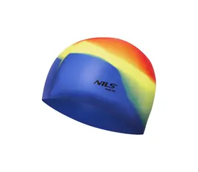 NILS Aqua NQC Multicolor M04 Silikonová čepice