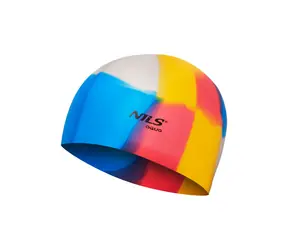 NILS Aqua NQC Multicolor M10 Silikonová čepice