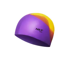 NILS Aqua NQC Multicolor M11 Silikonová čepice