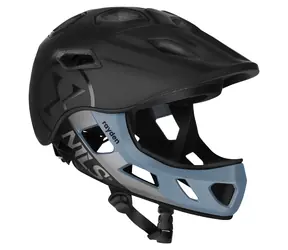 NILS Extreme MT401 Full face přilba s odnímatelným chráničem brady