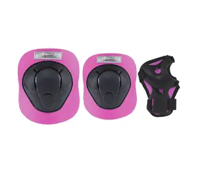NILS Extreme H210 Souprava chráničů růžová