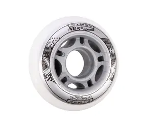 NILS Extreme PU 70x24 Kolečka bílé (4ks)