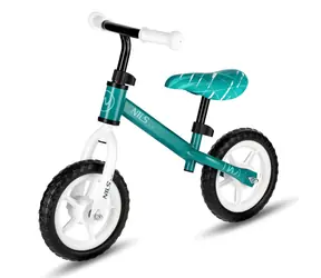NILS Fun RB134 10" Dětské odrážedlo zelené