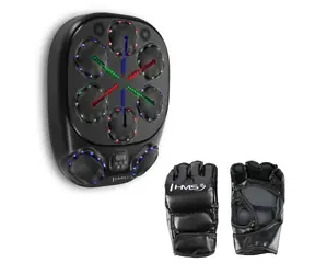 HMS TB10 Elektronický boxerský terč s LED / Bluetooth a rukavicemi (Music Boxing Machine)