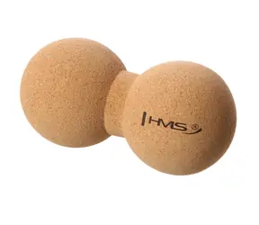 HMS BLW02 Korkový dvojitý masážní míč - Lacrosse Ball