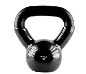 HMS KNV06 Kettlebell pokrytý vinylem 6 kg černý