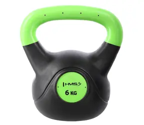 HMS KPC06 Kompozitový kettlebell Vin-Bell 6 kg zelený
