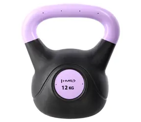 HMS KPC12 Kompozitový kettlebell Vin-Bell 12 kg sv. fialový