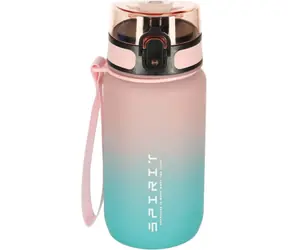 KIK Láhev na vodu 600 ml růžovo modrá