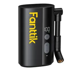 Rozbaleno - Fanttik X9 Ace Pumpička na kolo černá / 5000 mAh / 150PSI / rozbaleno