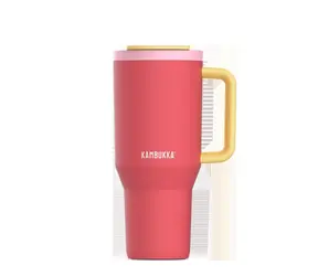 Kambukka Termohrnek Rio Tumbler 950 ml Pink Papaya / 0.9 L / nerez 