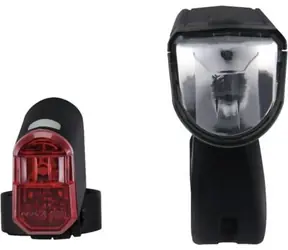 Hama 185838 cyklo set přední a zadní LED světlo / Bateriové / StVZO certifikace