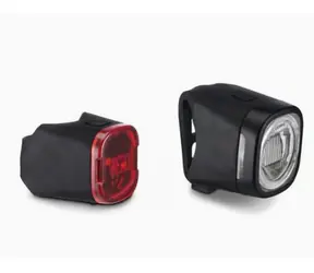Hama 185837 cyklo set přední a zadní LED světlo / Nabíjecí / StVZO certifikace