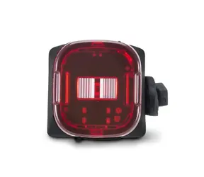 Hama 185836 cyklo zadní červené LED světlo / Nabíjecí / StVZO certifikace
