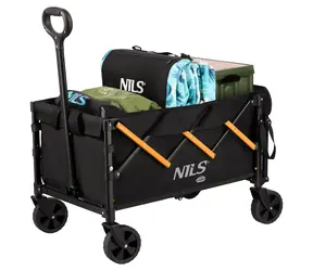 NILS CAMP Kempingový vozík  NC2608 oranžový