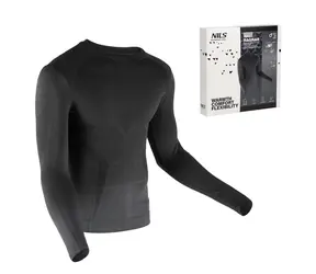 NILS BTK0060 VEL.2XL/3XL ČERNÉ RAGNAR PÁNSKÉ TERMO TRIČKO 