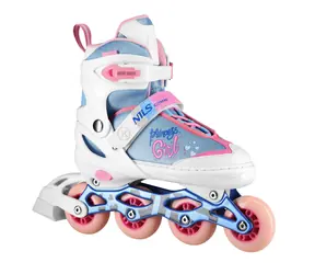 NILS EXTREME NA18168A BÍLÉ VEL.L(39-42) KOLEČKOVÉ BRUSLE PRINCESS 