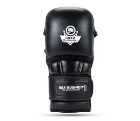 BUSHIDO WARRIOR VEL.L ČERNÉ PRÉMIOVÉ MMA RUKAVICE DBX 