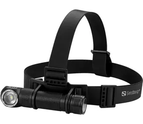 Sandberg Headlamp 1000 Pro černá / 2000mAh / 1000 lm / USB-C