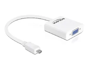DeLock adaptér HDMI MICRO (M) -> VGA (F)