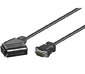 PremiumCord Kabel VGA M DB15M - SCART M / 2 m
