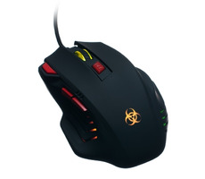 CONNECT IT BIOHAZARD černá / Herní optická myš / 3200DPI / 7 tlačítek / USB / 1.8m