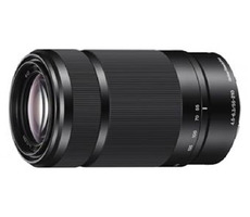 SONY Teleobjektiv se zoomem / bajonet E / 55 – 210mm / F4.5 – 6.3 / 3,8x zoom / stabilizace / černá