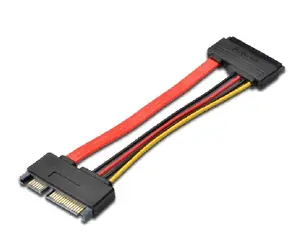 PremiumCord Prodlužka k HDD SATA 22pin, data + napájení, M/F, 15cm